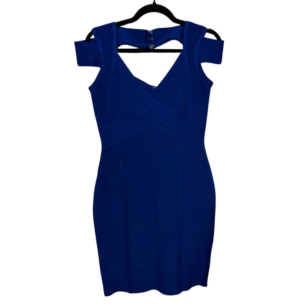⚫️ Blue Bandage Dress